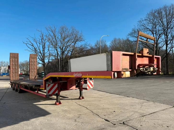 Nooteboom MCO-48-03 /Lowbed 48000 Kg / 2x steering axle, Autos, Camions, Entreprise, Achat, ABS, Remorques et Semi-remorques, Autres carburants