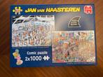 Puzzle Jan van Haasteren 2 x 1000 pièces, Enlèvement, Comme neuf