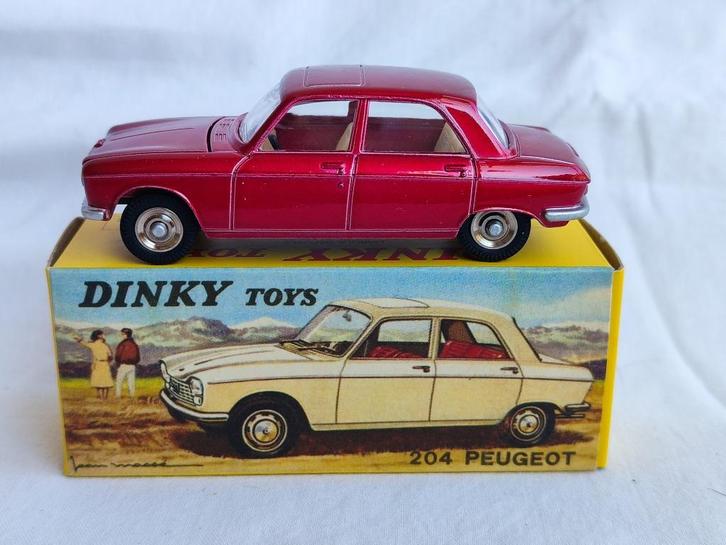 Dinky Atlas _ Peugeot 204 _ ref. 510, Hobby en Vrije tijd, Modelauto's | 1:43, Zo goed als nieuw, Auto, Dinky Toys, Ophalen of Verzenden