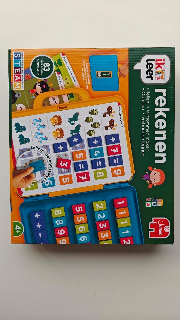 Jumbo Ik leer rekenen en Ik leer lezen, Kinderen en Baby's, Speelgoed | Educatief en Creatief, Zo goed als nieuw, Taal en Lezen