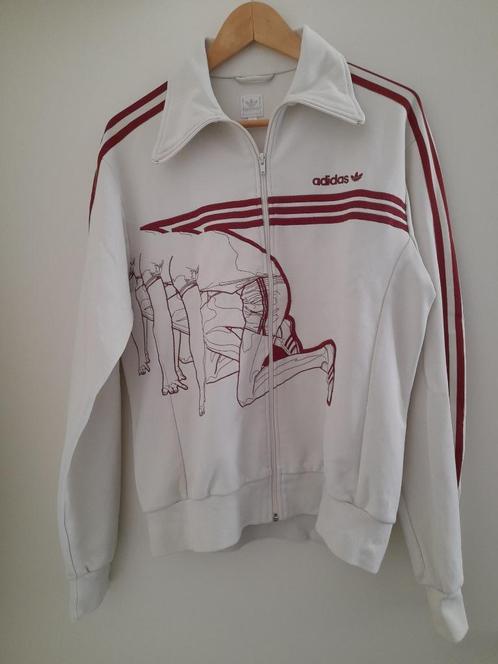 Vintage Adidas - track jacket,  limited edition. Medium., Kleding | Heren, Sportkleding, Gedragen, Algemeen, Maat 48/50 (M), Rood