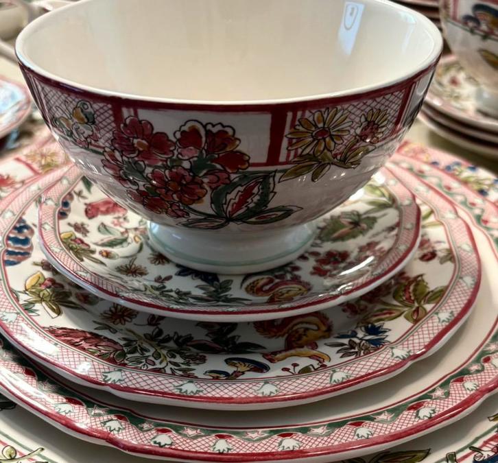 Bol neuf «Jardin Imaginaire« Faïencerie Gien France, Antiquités & Art, Antiquités | Services (vaisselle) pièces, Enlèvement