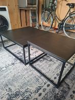 Salontafel met bijzettafel, Ophalen