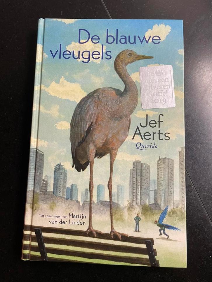Jef Aerts - De blauwe vleugels NIEUW 10€, Boeken, Kinderboeken | Jeugd | 10 tot 12 jaar, Nieuw, Ophalen of Verzenden