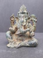 Beeldje van Ganesh/Ganapati/ zilver brons/India/Azië, Ophalen of Verzenden, Nieuw