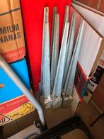 Ijzerenpaalhouders  8 stuks, Tuin en Terras, Schuttingen, Ophalen of Verzenden, Nieuw, IJzer, Minder dan 1 meter