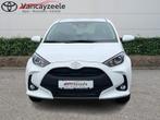 Toyota Yaris Dynamic+cam+bluetooth+apple ca, Auto's, Toyota, Automaat, 116 pk, Overige brandstoffen, Wit