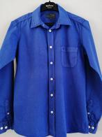 tof blauw hemd  Terre Bleue  maat S, Blauw, Halswijdte 38 (S) of kleiner, Ophalen of Verzenden, Gedragen