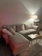 Lichtbeige lounge zetel, Huis en Inrichting, Ophalen, Nieuw, Driepersoons