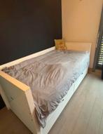 Eenpersoonsbed 90 x 200, Huis en Inrichting, Slaapkamer | Bedden, Ophalen, Gebruikt, 90 cm, Eenpersoons