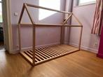 Montessori bed "Riga" 70x140, Gebruikt, Bruin, Montessori, Hout