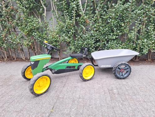 Berg Buzzy John Deere + trailer S, Kinderen en Baby's, Speelgoed | Buiten | Skelters, Gebruikt, Berg, Ophalen