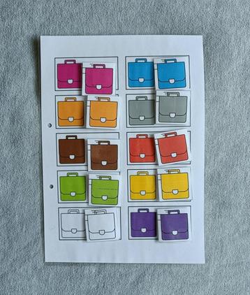 Eendoostaak - Matchen - Puzzelen - Boekentas - Educatief -€2 beschikbaar voor biedingen