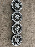 Koya wheels tweedelige velgen chrome 4x100, Auto-onderdelen, Banden en Velgen, Ophalen, Overige, Gebruikt, Velg(en)