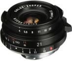 Voigtlander Color-Skopar 21mm F/4.0 P-Type VM Zwart Leica M-, Audio, Tv en Foto, Foto | Lenzen en Objectieven, Nieuw, Standaardlens