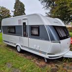 Caravan Hobby 495 WFB De Luxe  bj 2020, Standaardzit, Omvormbare zithoek, Hobby, Kachel