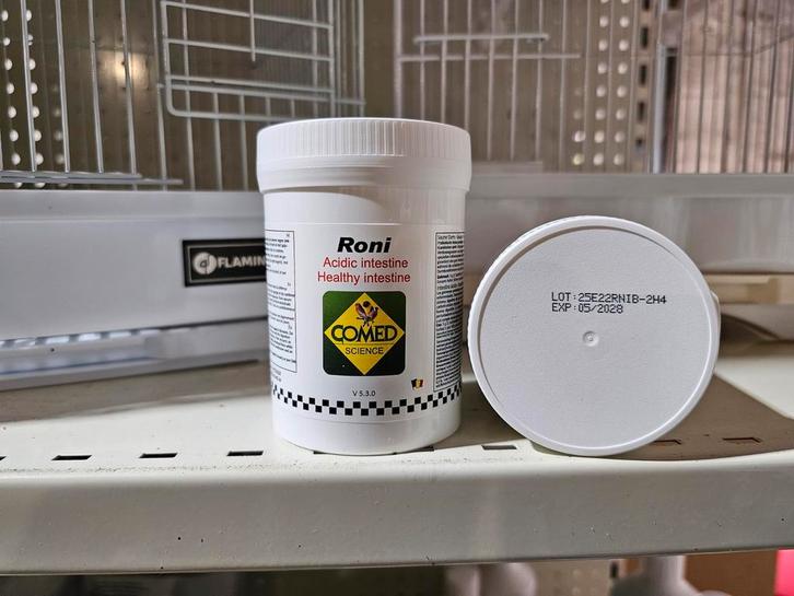 Roni Bird 100 gram - Luchtwegen Infecties en Onderhoud - Com, Dieren en Toebehoren, Vogels | Toebehoren, Nieuw, Ophalen