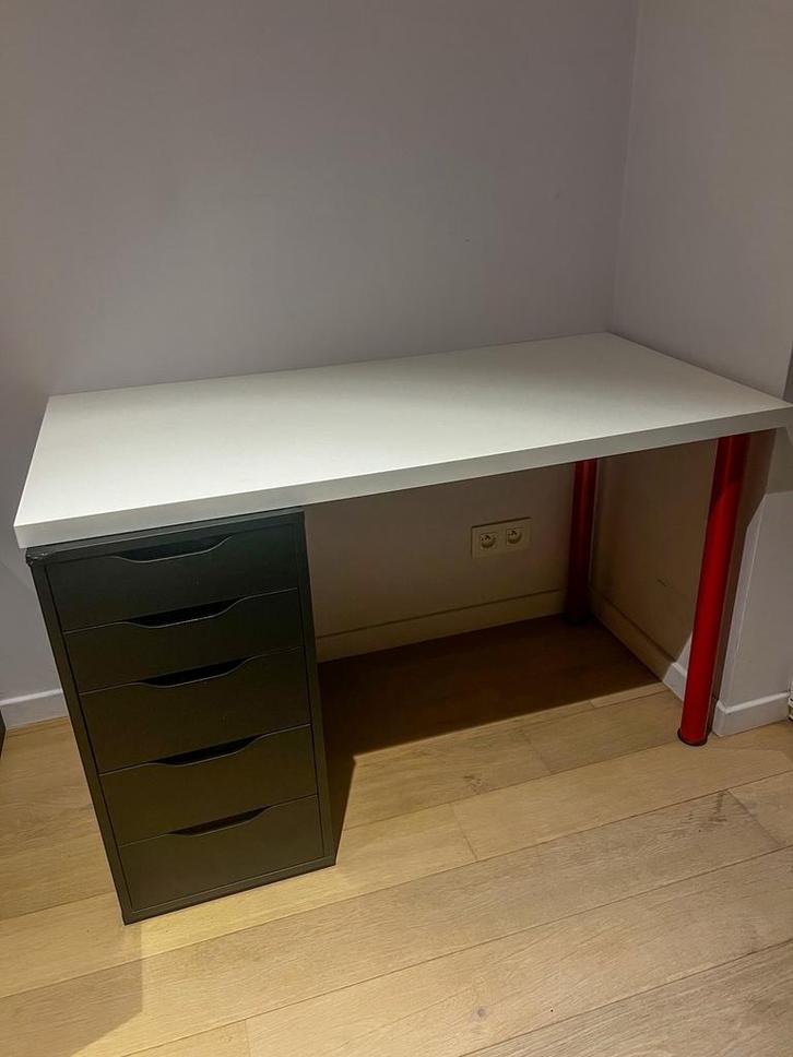 Bureau avec armoire, Maison & Meubles, Bureaux, Utilisé, Bureau, Enlèvement