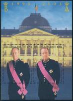 2003 : Bloc 105** + 3202/03** « Le roi Baudouin Ier et Alber, Timbres & Monnaies, Gomme originale, Neuf, Sans timbre, Envoi