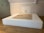 Bed Ikea Malm 180x200, Huis en Inrichting, Slaapkamer | Bedden, Ophalen, Gebruikt, Wit, Tweepersoons