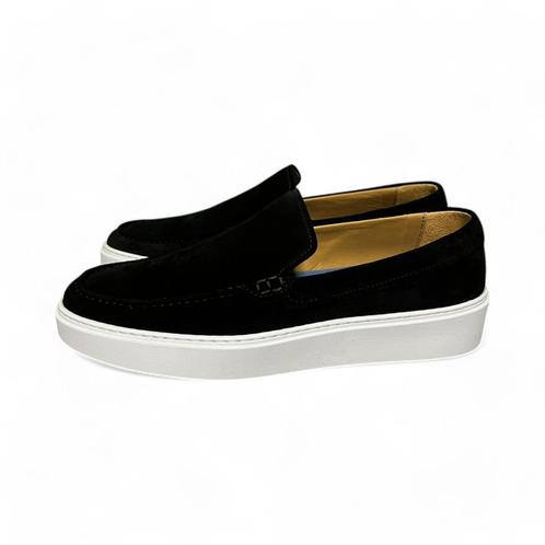 Giorgio 1958 Suede Loafer Sneaker Black - 41 - 1378123, Kleding | Heren, Schoenen, Nieuw, Loafers, Zwart, Verzenden