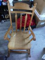 Retro schommelstoel, Huis en Inrichting, Stoelen, Ophalen, Bruin, Zo goed als nieuw, Retro