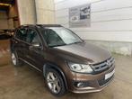 Volkswagen Tiguan 1.4TSI  R-Line 4Motion 160pk *Ful Option*, Auto's, Volkswagen, Zwart, 4 cilinders, Bruin, https://public.car-pass.be/vhr/3c8c4435-ca35-4b8e-bac6-b99b4a719692