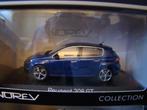 1/43 Norev Peugeot 308 GT, Comme neuf, Voiture, Enlèvement ou Envoi, Norev