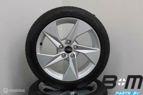 Set 17 inch velgen + banden Audi A3 8Y 8Y0601025A, Autos : Pièces & Accessoires, Pneus & Jantes, Utilisé