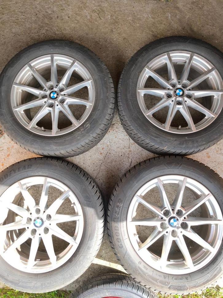 BMW 4-serie of I4 winterwiel- en bandenset, Auto-onderdelen, Banden en Velgen, Band(en), Winterbanden, 17 inch, 225 mm, Personenwagen