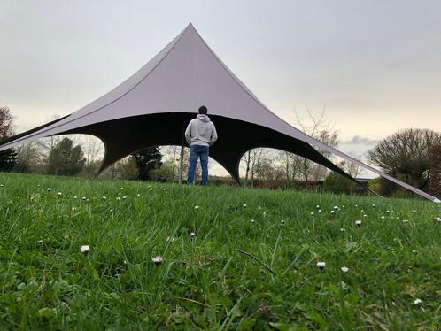 Location tente étoile (chapiteau) 16 et 10 m, Hobby en Vrije tijd, Feestartikelen | Verhuur, Nieuw, Ophalen