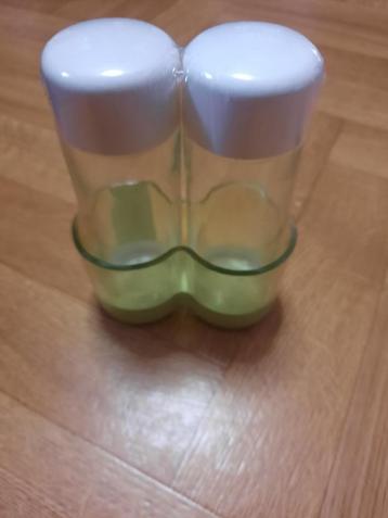 nieuwe set staander met 2 potjes  beschikbaar voor biedingen
