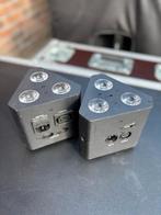 2x Par led RGB+UV, Musique & Instruments, Lumières & Lasers, Enlèvement, Utilisé, Lumières