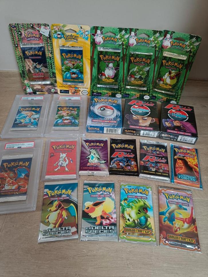 Pokémon boosters WOTC en EX series, Hobby en Vrije tijd, Verzamelkaartspellen | Pokémon, Zo goed als nieuw, Booster, Foil, Ophalen of Verzenden