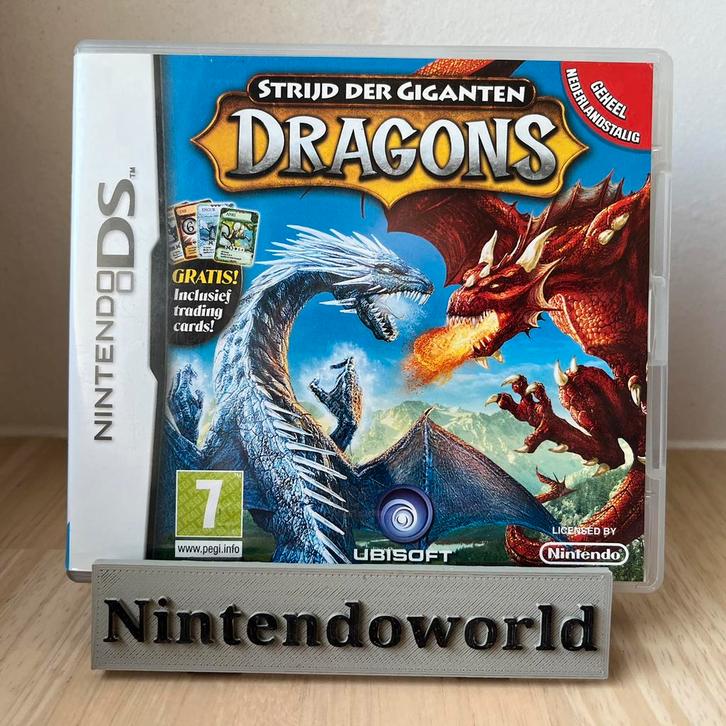 Strijd der Giganten - Dragons (DS), Games en Spelcomputers, Games | Nintendo DS, Zo goed als nieuw, Ophalen of Verzenden