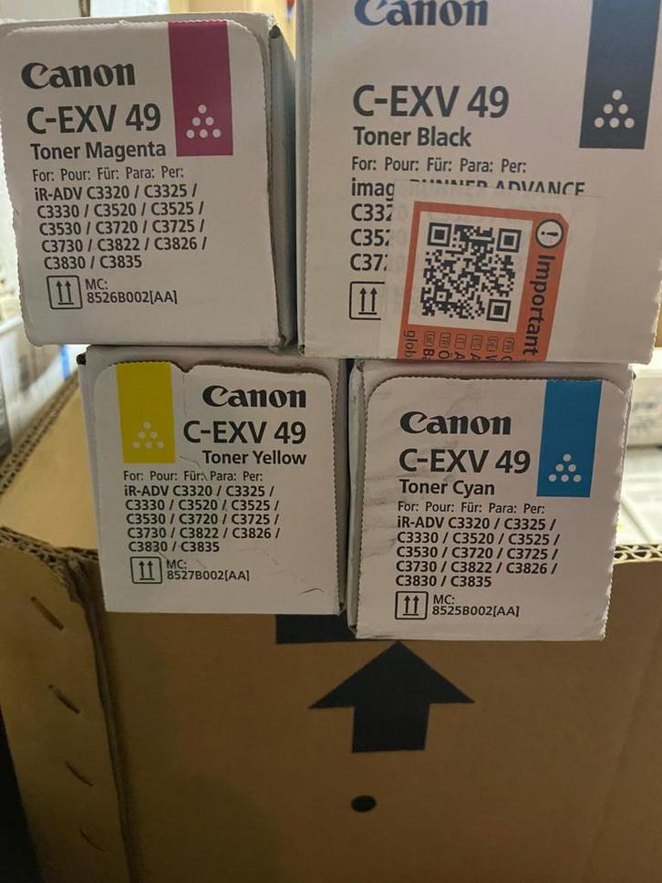 Canon TONER C-EXV 49, Computers en Software, Printerbenodigdheden, Zo goed als nieuw, Toner, Ophalen