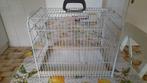 Vogelkooi voor transport, Dieren en Toebehoren, Ophalen of Verzenden, Gebruikt, Metaal, Vogelkooi