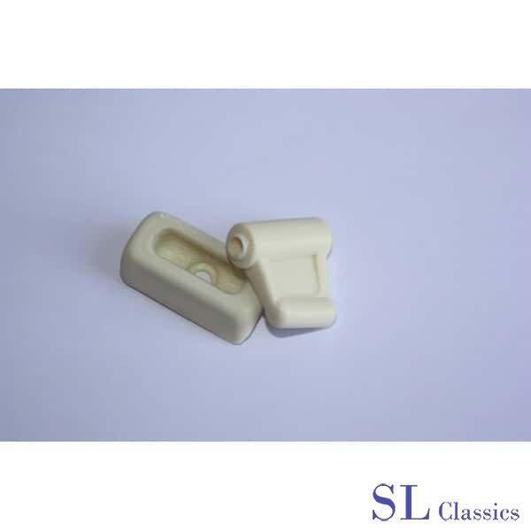 Clipset Creme voor de zonnekleppen Mercedes-Benz SL, Auto-onderdelen, Interieur en Bekleding, Mercedes-Benz, Nieuw, Ophalen of Verzenden