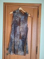 robe voile tons bruns - taille 42, Kleding | Dames, Bruin, Maat 42/44 (L), Ophalen of Verzenden, Zo goed als nieuw