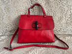 GUCCI Bamboo Daily rode leren tas, Handtassen en Accessoires, Tassen | Schoudertassen, Ophalen of Verzenden, Rood, Leer