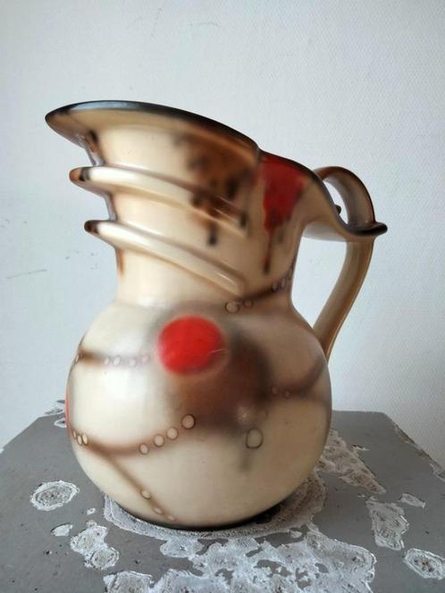 1920s Art Deco brocante kruik keramiek Bihl, Antiek en Kunst, Antiek | Vazen, Ophalen of Verzenden