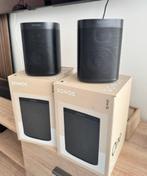 x 2 Sonos one SL Paires noires new, Overige merken, Nieuw, Ophalen of Verzenden, 120 watt of meer