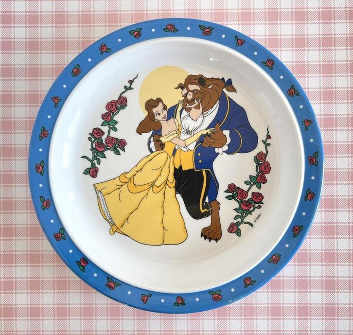 Assiette La Belle et la Bête Emsa, Collections, Disney, Utilisé, Service, Autres personnages, Enlèvement ou Envoi