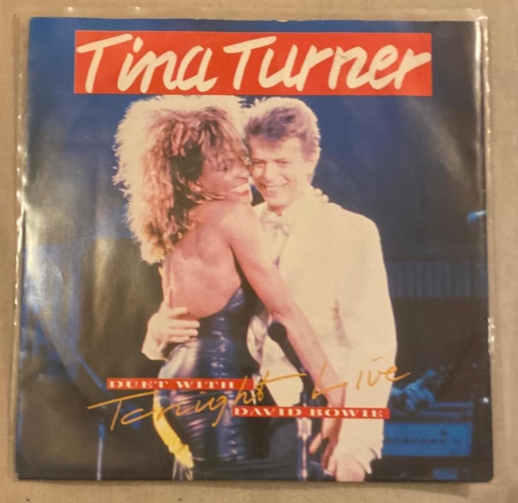 Tina Turner en duo avec David Bowie ce soir (live), CD & DVD, Vinyles Singles, Comme neuf, Single, Enlèvement ou Envoi