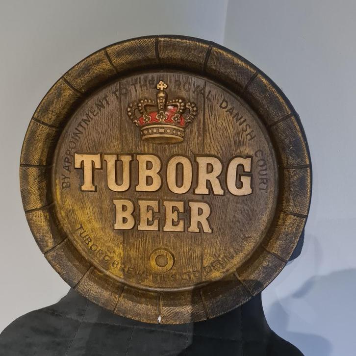 TUBORG LEFFE WHITBREAD COLLECTORS / MANCAVE ITEMS, Verzamelen, Biermerken, Zo goed als nieuw, Reclamebord, Plaat of Schild, Leffe