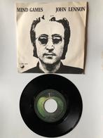 John Lennon: Mind games ( 1973; Belgische p.), Cd's en Dvd's, Pop, 7 inch, Zo goed als nieuw, Single