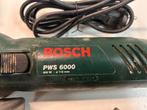 BOSCH 6000 SLIJPMACHINE, Doe-het-zelf en Bouw, Gereedschap | Slijpmachines, Ophalen of Verzenden, Gebruikt, Minder dan 700 watt