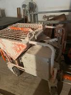 Stukadoor machine, Ophalen, Gebruikt