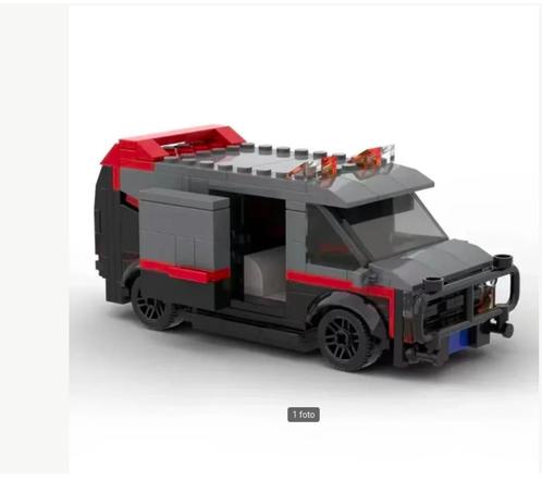 The A-Team Busje bouwstenen set (242 steentjes), Kinderen en Baby's, Speelgoed | Bouwstenen, Nieuw, Ophalen of Verzenden