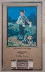 Originele Reclamekalender Brussel Daniel Doyen Prestolite, Verzamelen, Verzenden, A1 t/m A3, Reclame, Rechthoekig Staand